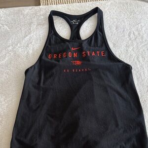 Nike Black Oregon State Athletic Tank